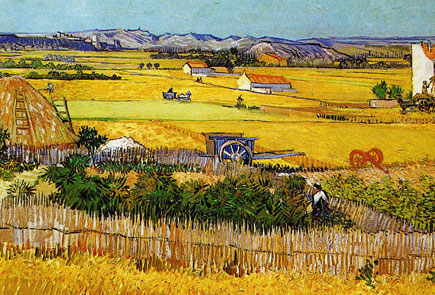 Campagne Arlesienne par Vincent Van Gogh
