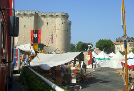 fête médiévale à Tarascon