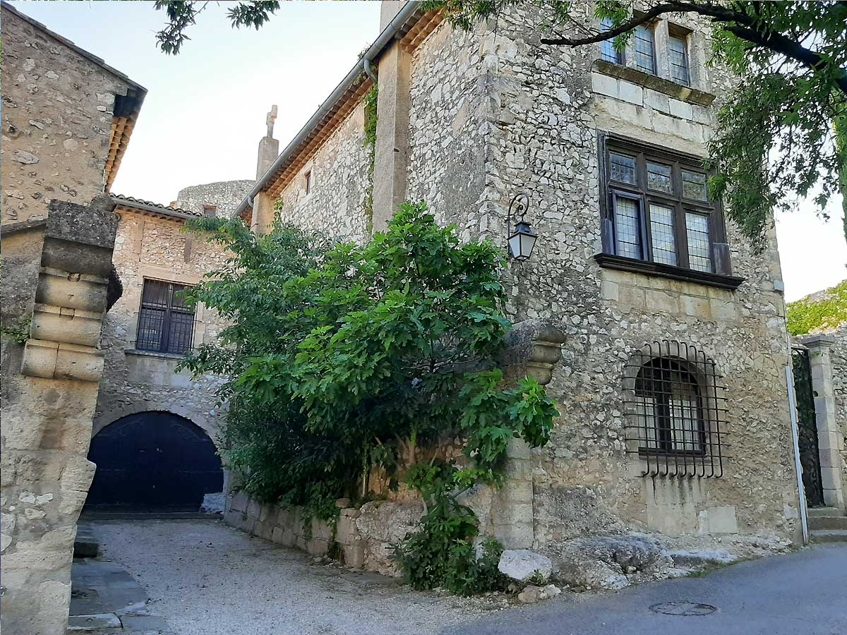 La montée d'Eygalières - photo : Rhinoferos