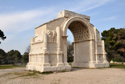 Site de Glanum - photo : rhinoferos